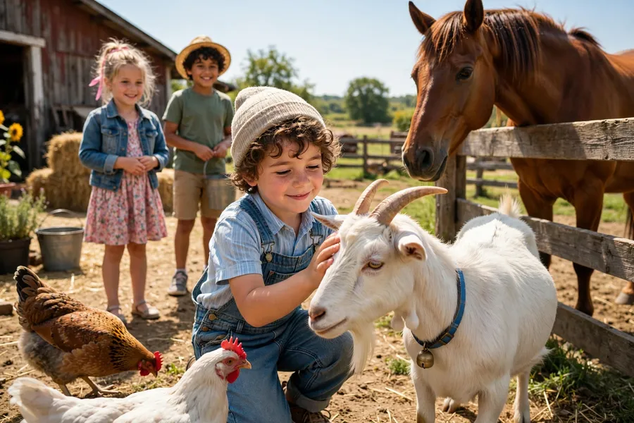 Farm animals at Dakha Farm